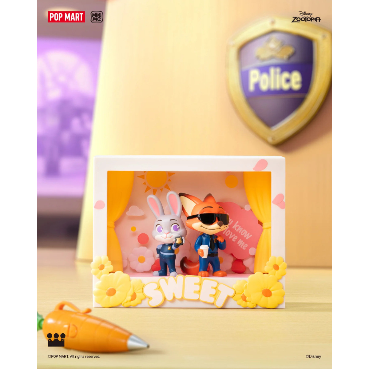 Zootopia Highlight Moment Series Scene Sets - Mô hình Blind Box - POP MART