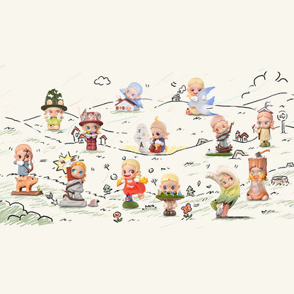 Zsiga Borderline Drifter Series Figures - Mô hình Blind Box - POP MART