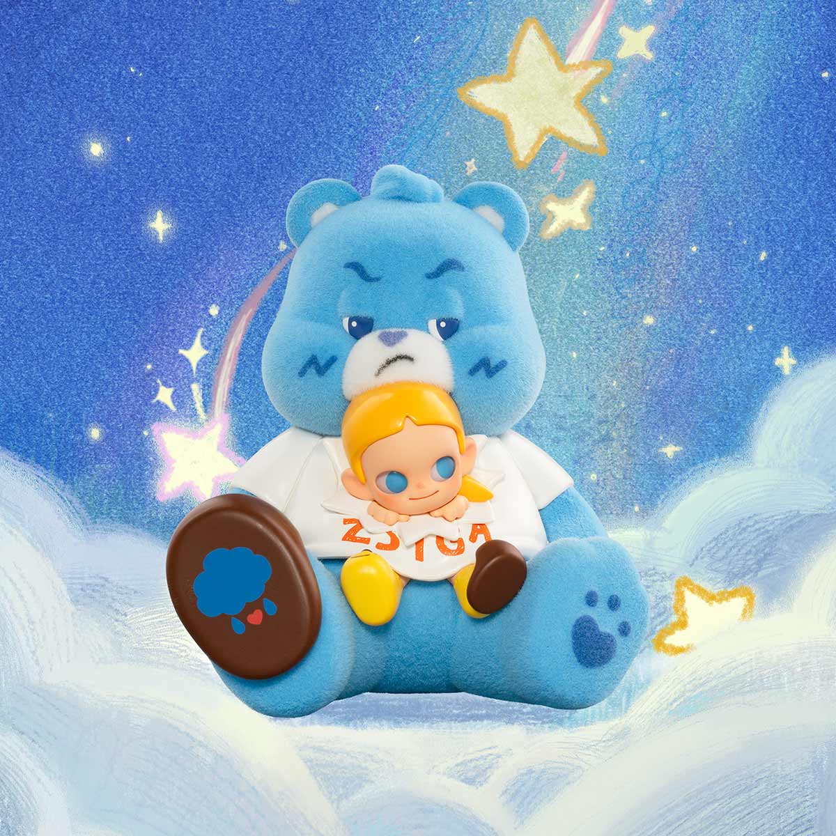 Zsiga × Care Bears Series Figures - Mô hình Blind Box Art Toy - POP MART 6941313028265