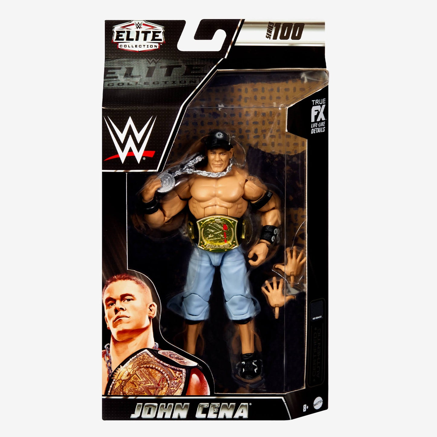 WWE Elite Collection John Cena Action Figure - Mô hình nhân vật John Cena - Mattel