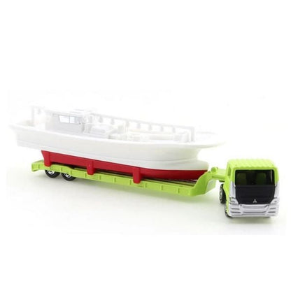Tomica No.150 MITSUBISI F USO FISHING BOAT TRANSPOTER
