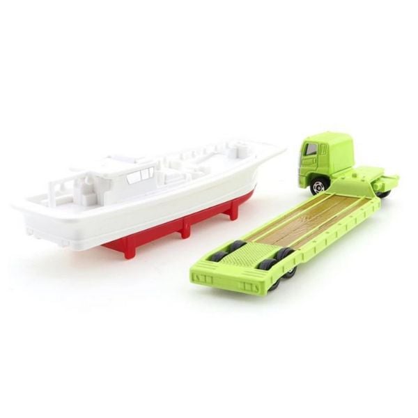 Tomica No.150 MITSUBISI F USO FISHING BOAT TRANSPOTER