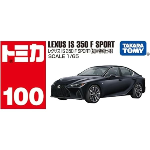 Tomica No. 100 Lexus IS 350 F Sport Special First Edition