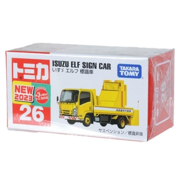 Tomica No. 26 Isuzu Elf Sign Car