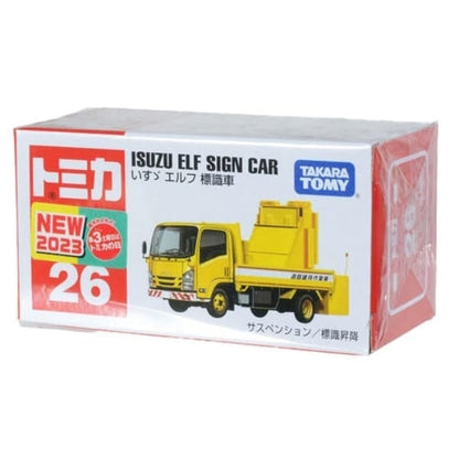 Tomica No. 26 Isuzu Elf Sign Car