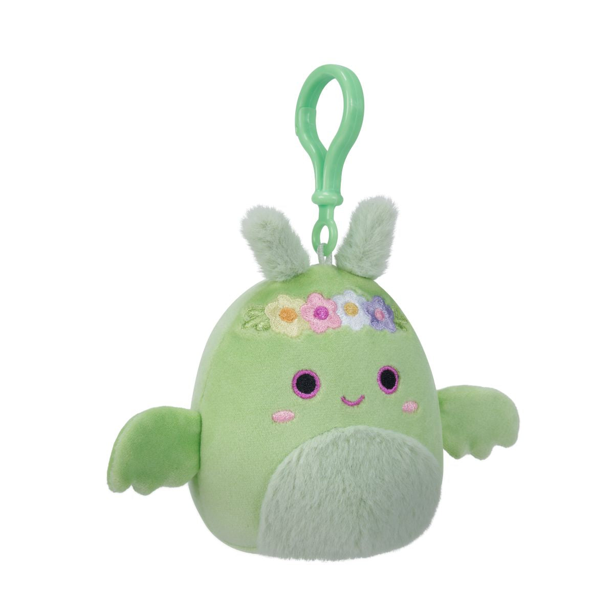 3.5 Inch Tove Keychain - Mint Green Mothman - Móc khóa gấu bông Squishmallows SQCP00217