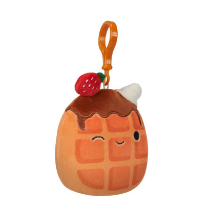 3.5 Inch Weaver Keychain - Waffle - Móc khóa bông - SQUISHMALLOWS SQCP00219