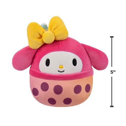 Hello Kitty And Friends SQUISHMALLOWS 5 Inch Keychain Toy - Móc khóa thú bông mềm mại - SQUISHMALLOWS SQSN00878