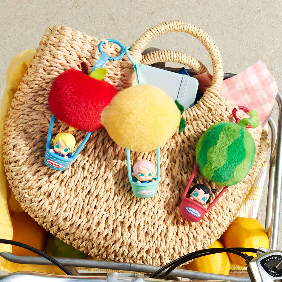 Baby Molly Fruity Aroma Series Keychain- Sachet Pendant - Móc khóa túi thơm Blind Box - POP MART