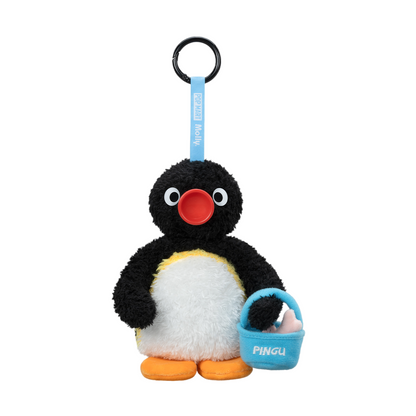 Baby Molly × Pingu Happy Fishing Series Keychain - Móc khóa Blind Box - POP MART
