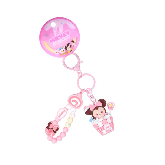 Disney and Friends Cupcake Keychain - Minnie Mouse - Móc khóa hình bánh cupcake - OTHER GIRL BRANDS - Hình ảnh chi tiết 2