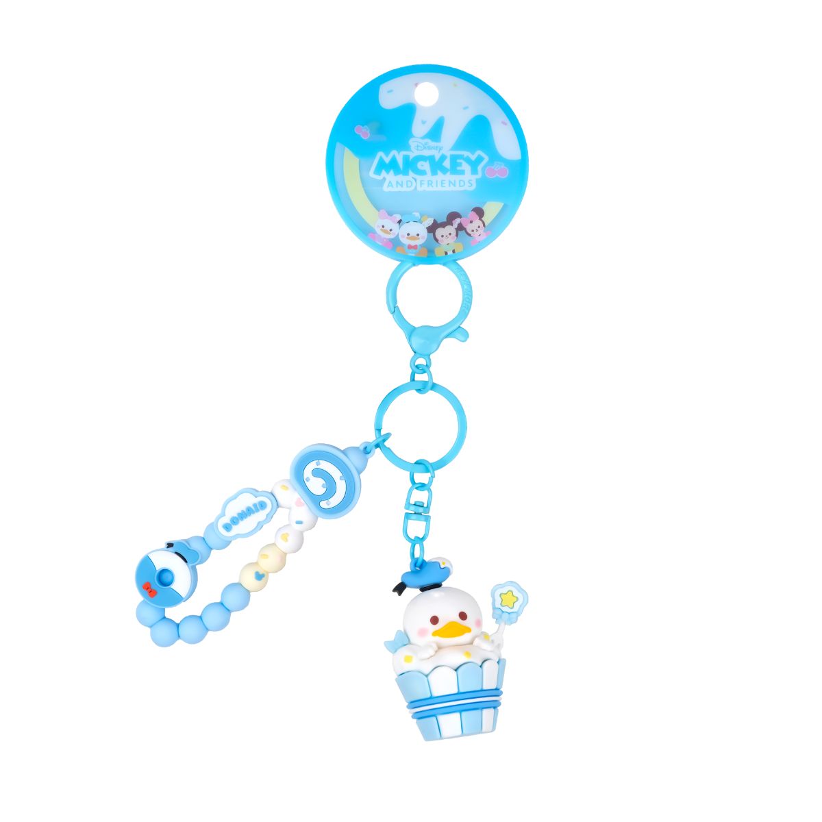 Disney and Friends Cupcake Keychain Donald Duck - Móc khóa hình bánh cupcake - OTHER GIRL BRANDS