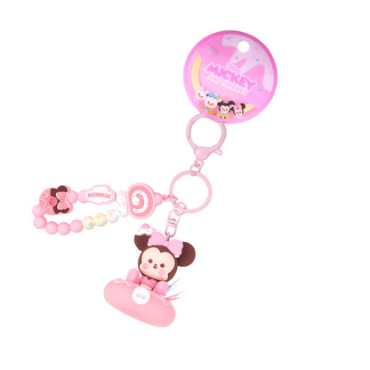 Disney And Friends Donut Keychain_Minnie Mouse - Móc khóa hình bánh Donut - OTHER GIRL BRANDS