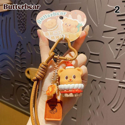 Butter Bear Cupcake Keychain - Móc khóa Gấu Bơ - OTHER GIRL BRANDS YZ0787-02