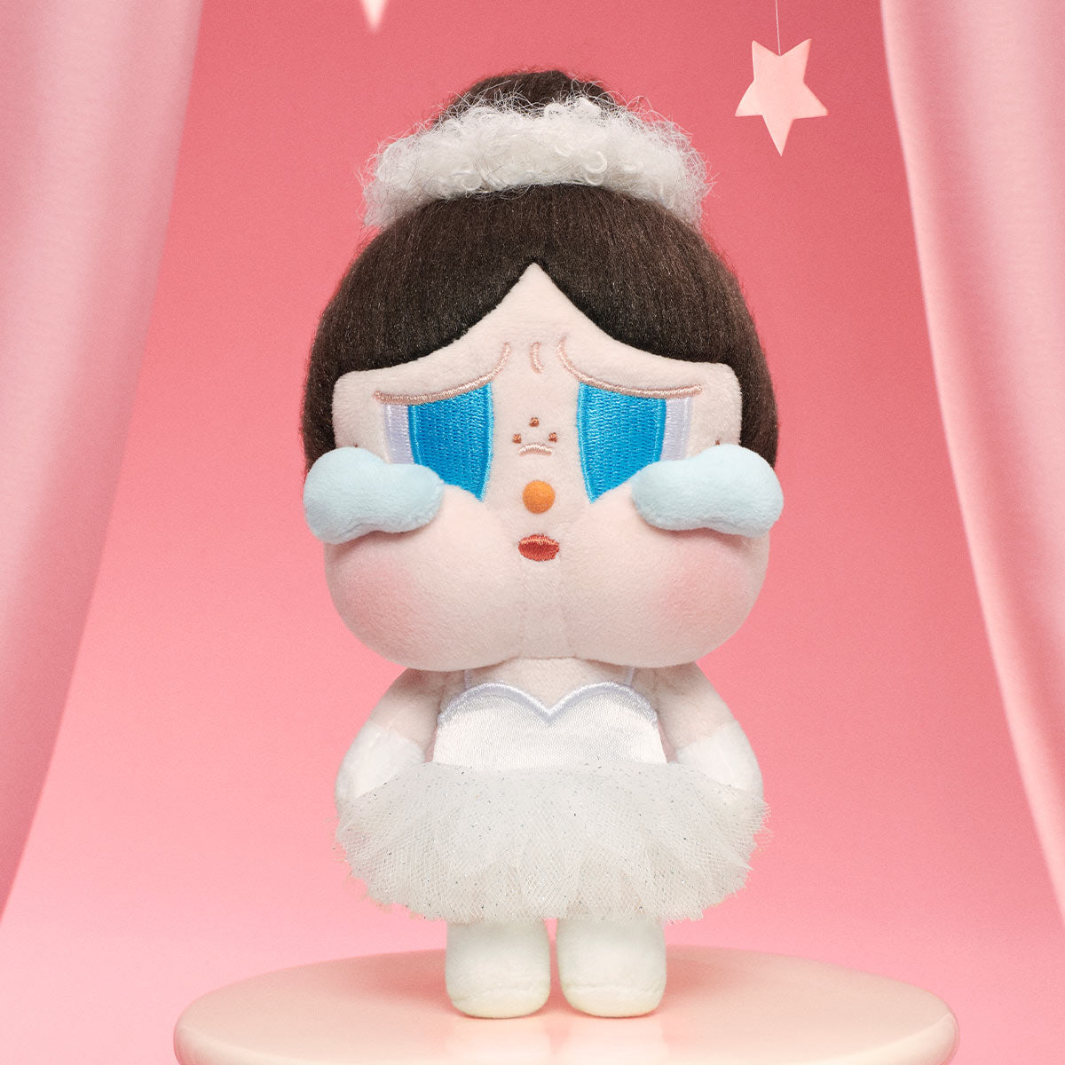 CRYBABY SHINY SHINY SERIES Keychain-Plush Pedant BlisterPack - Móc khóa gấu bông - POP MART