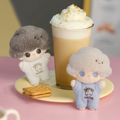 DIMOO Crush on Coffee Series Soft-faced Plush Keychain - Móc khóa gấu bông Blind Box - POP MART
