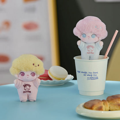 DIMOO Crush on Coffee Series Soft-faced Plush Keychain - Móc khóa gấu bông Blind Box - POP MART