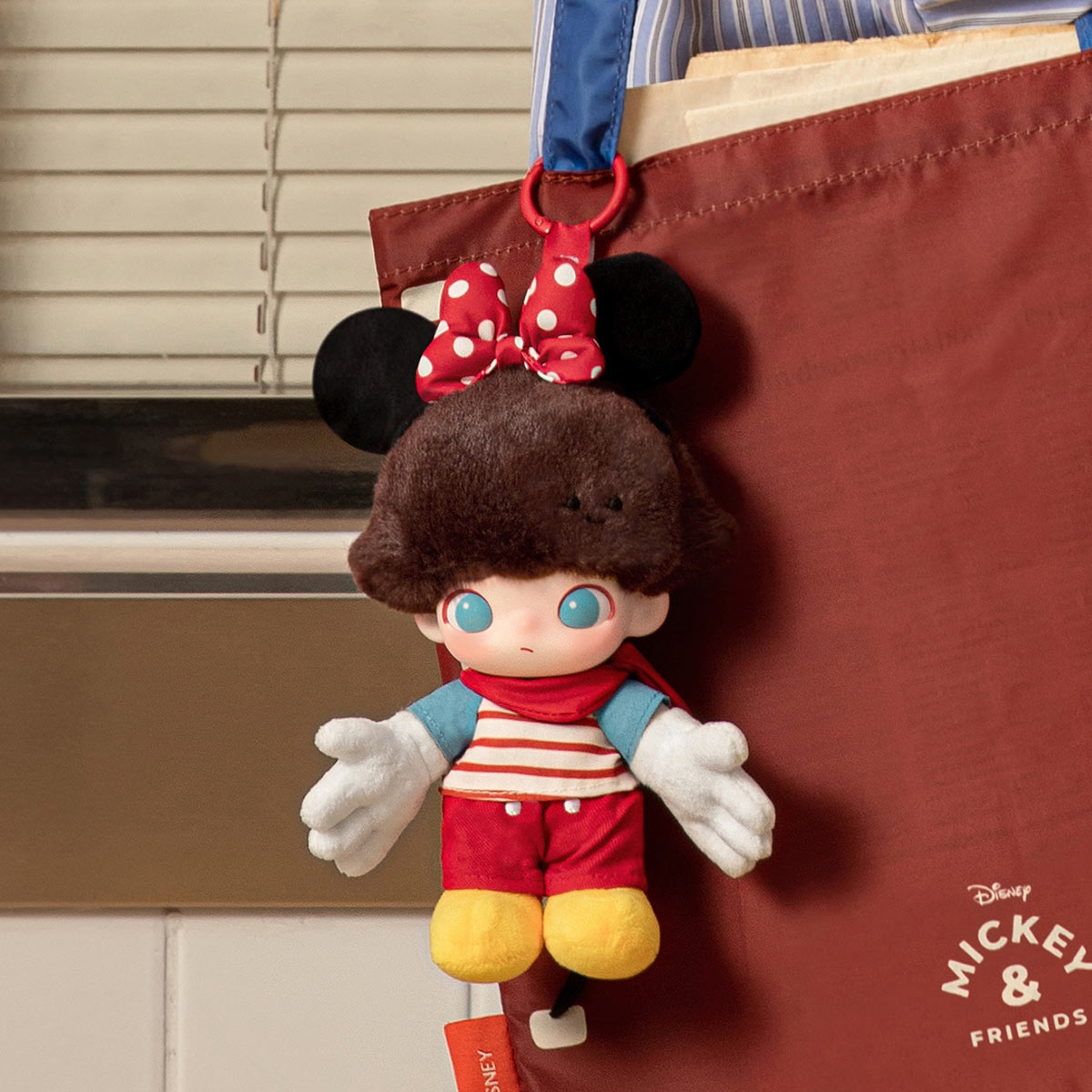 DIMOO WORLD × DISNEY Series-Vinyl Plush Keychain - Móc khóa Blind Box bông - POP MART