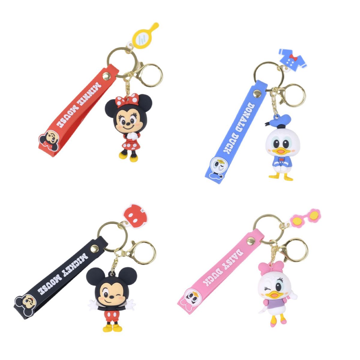 Disney Character Keychains Donald Duck - Móc khóa nhân vật Vịt Donald - OTHER GIRL BRANDS STC119021 - Hình ảnh sản phẩm