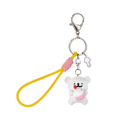 Maltese Cupcake Keychain - Móc khóa Maltese dễ thương - FUNISM GS2025