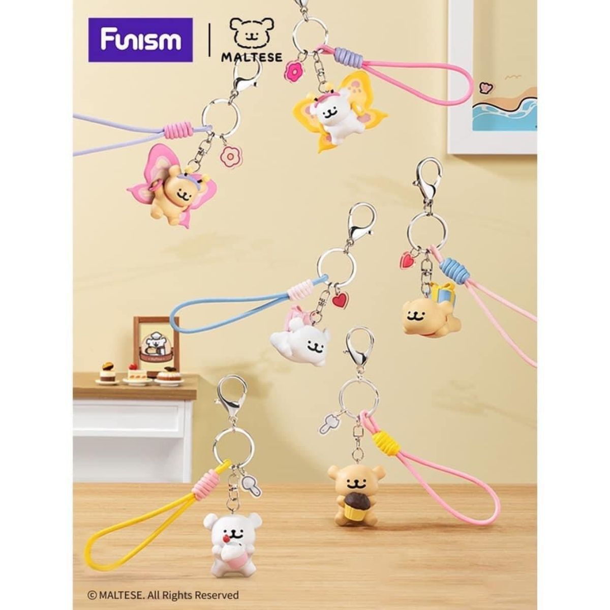 Maltese Keychain - Retriever - Móc khóa - FUNISM GS2024