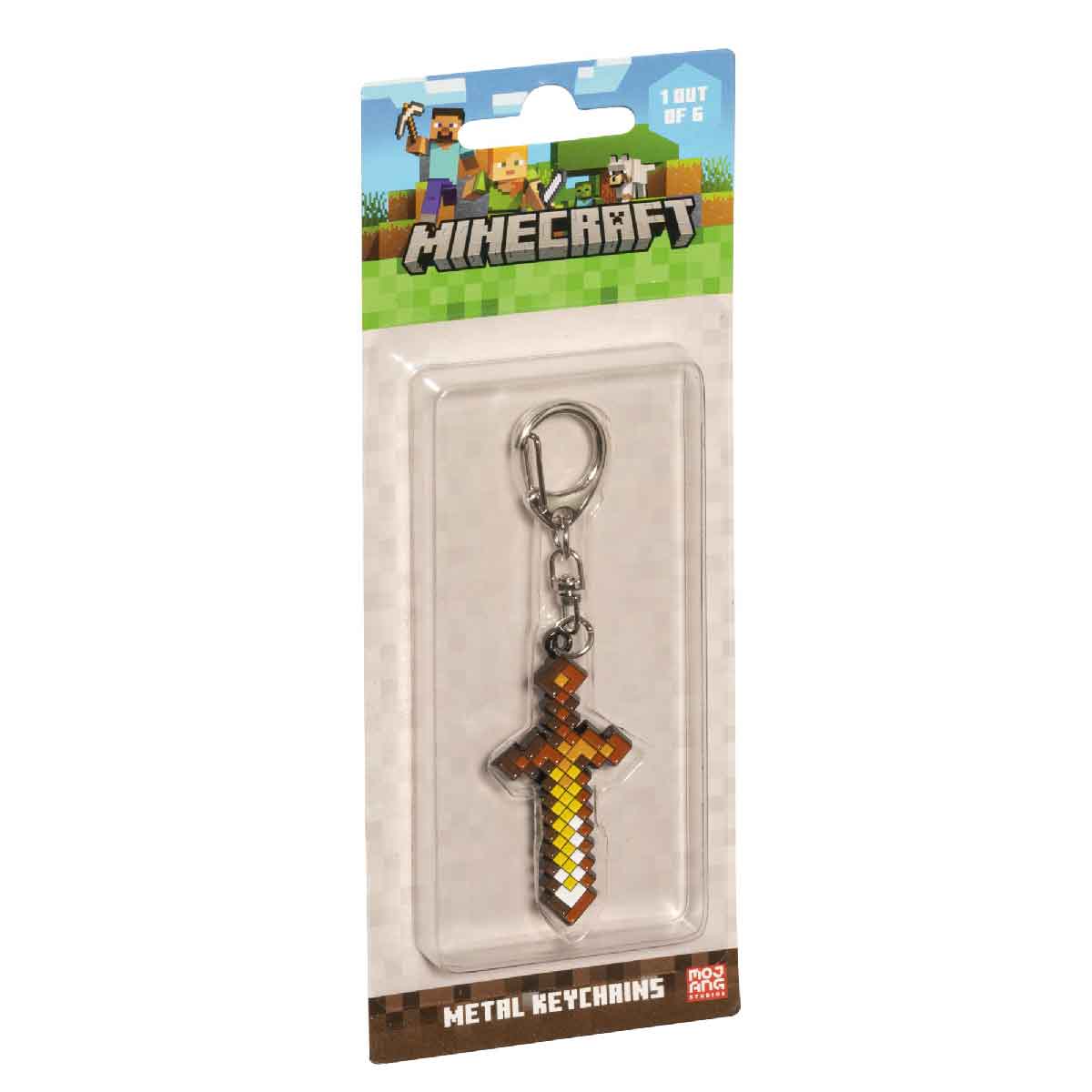 Minecraft Metal Keychain Model 1 - Móc khóa kim loại - MINECRAFT PMI MC6010