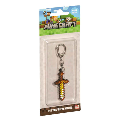 Minecraft Metal Keychain Model 1 - Móc khóa kim loại - MINECRAFT PMI MC6010