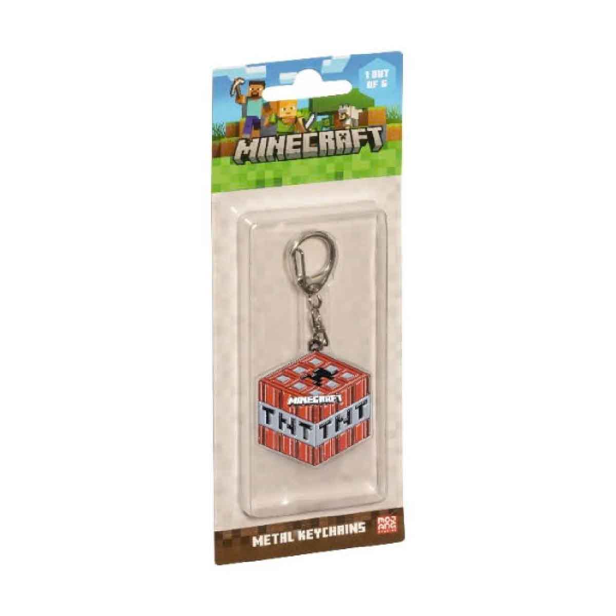 Minecraft Metal Keychain Model 5 - Móc khóa kim loại Minecraft - PMI MC6010