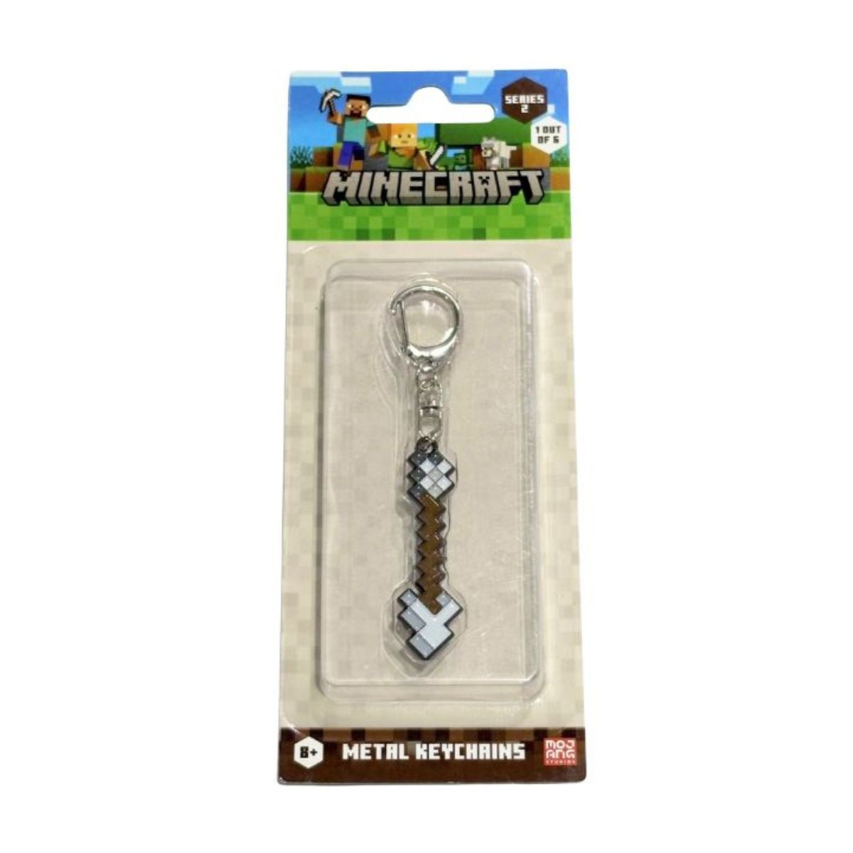 Minecraft Metal Keychain Series 2 Model 1 - Móc khóa kim loại - PMI MC6210