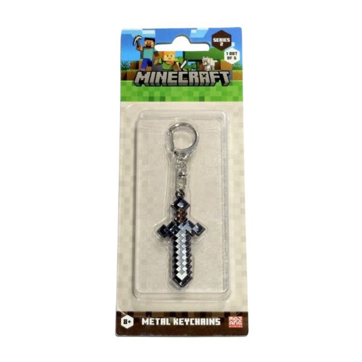 Minecraft Metal Keychain Series 2 Model 3 - Móc khóa kim loại - PMI IRSWO/MC6210 - Hình ảnh chi tiết 2