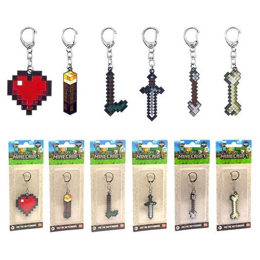 Minecraft Metal Keychain Series 2 Model 5 - Móc khóa kim loại cao cấp - MINECRAFT PMI TOR/MC6210
