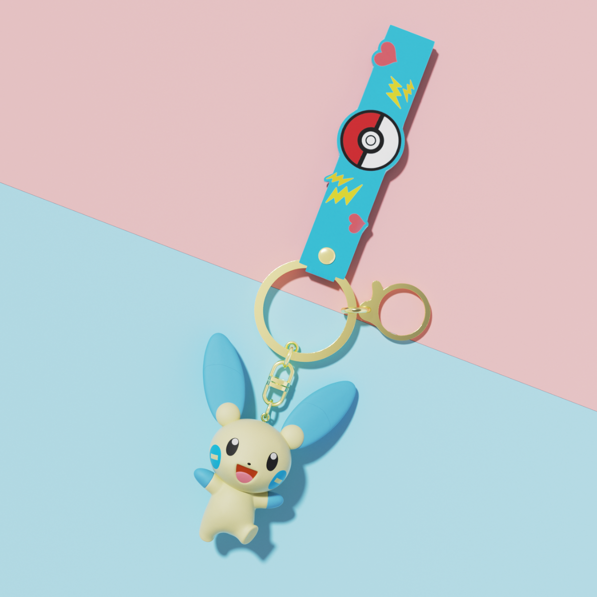 Minun FUNISM GS2014 Keychain - Móc khóa Pokemon - Chính hãng FUNISM