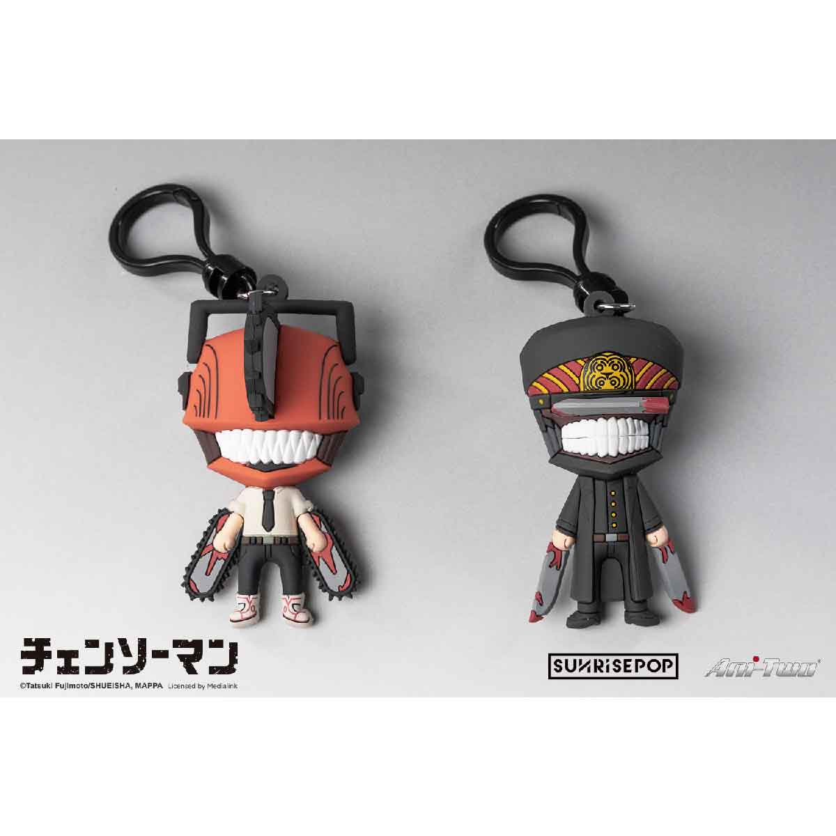 Chainsaw Man Character Model Keychain Toy - Móc khóa mô hình Blind Box - SUNRISEPOP CMBB001