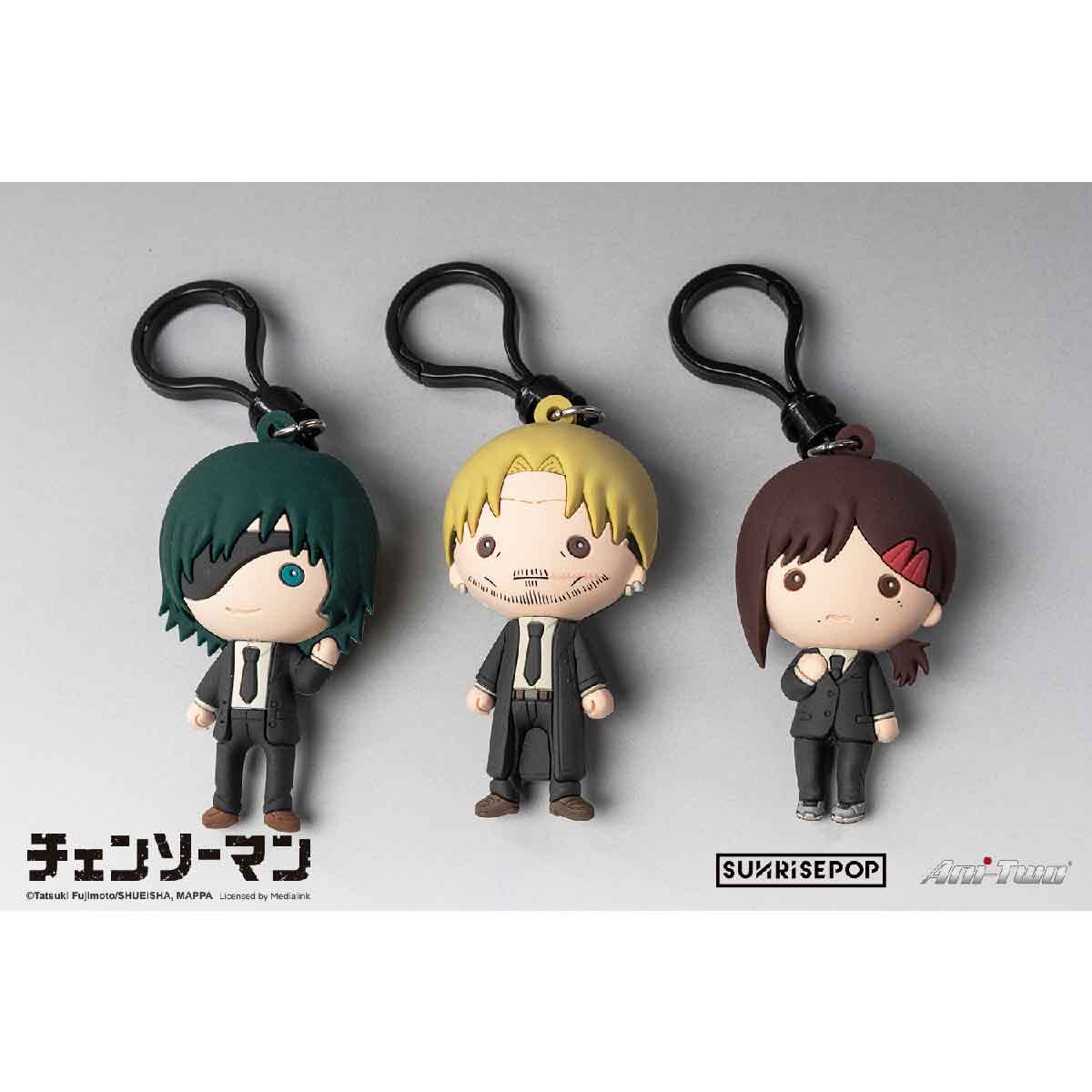 Chainsaw Man Character Model Keychain Toy - Móc khóa mô hình Blind Box - SUNRISEPOP CMBB001