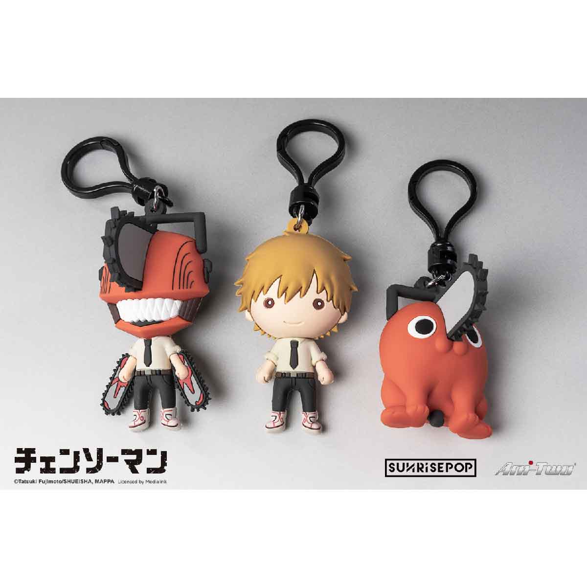 Chainsaw Man Character Model Keychain Toy - Móc khóa mô hình Blind Box - SUNRISEPOP CMBB001