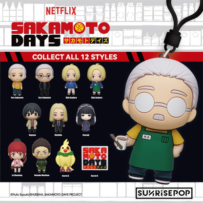 Sakamoto Days Character Model Keychain - Móc khóa mô hình nhân vật - SUNRISEPOP SDBC001
