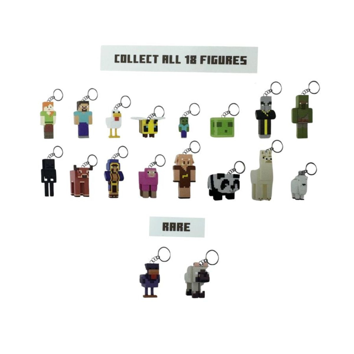 Minecraft Character Keychain Series 2 - Móc khóa nhân vật Blind Box - MINECRAFT PMI MC8207