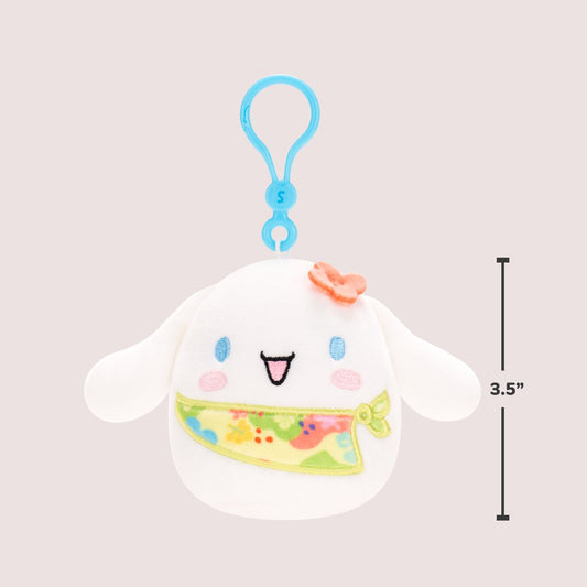 Squishmallows 3.5 Inch Cinnamoroll - Móc khóa nhồi bông - Squishmallows SQSN00597