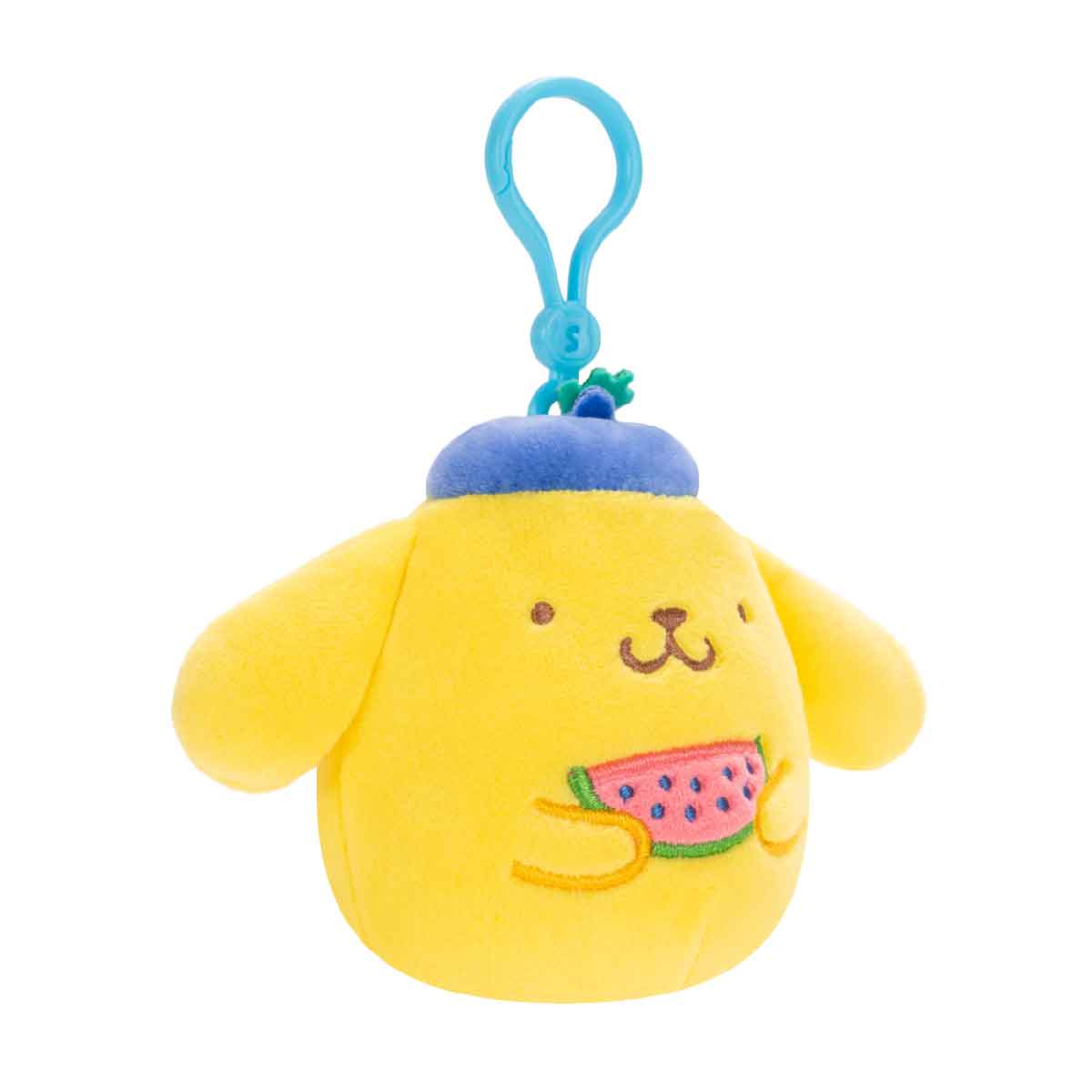 Squishmallows 3.5 Inch Pompompurin - Móc khóa nhồi bông - SQUISHMALLOWS SQSN00598