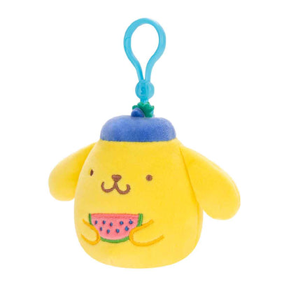 Squishmallows 3.5 Inch Pompompurin - Móc khóa nhồi bông - SQUISHMALLOWS SQSN00598