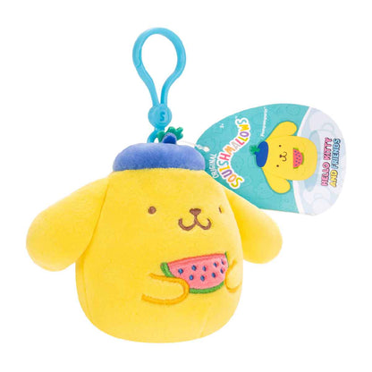 Squishmallows 3.5 Inch Pompompurin - Móc khóa nhồi bông - SQUISHMALLOWS SQSN00598