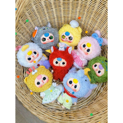 Babythree Fairy Tale Kindergarten Plush Toy Keychain DPL4300-2 - Móc khóa nhồi bông Art Toy - Babythree
