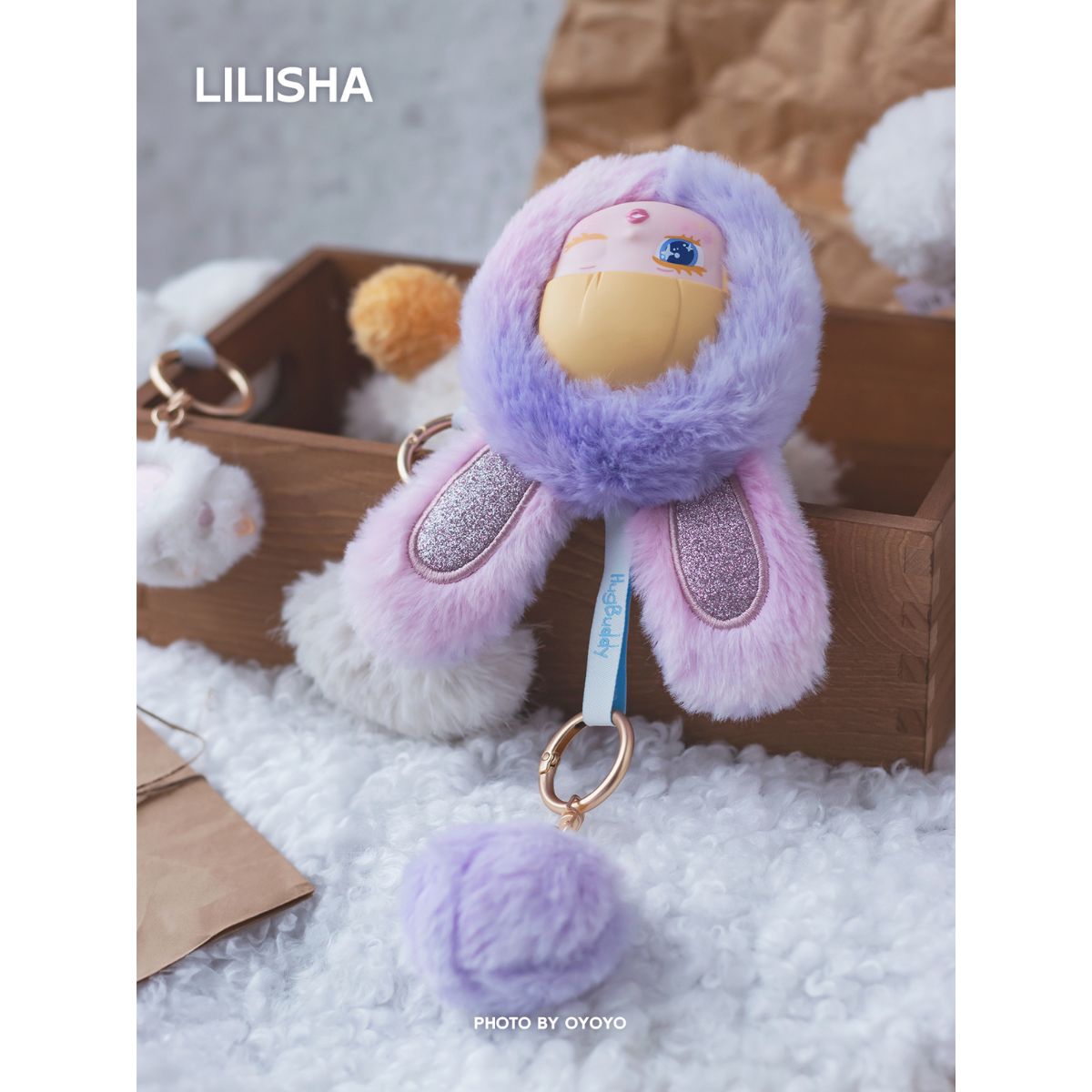 Plush Keychain Lilisha V1 - Móc khóa nhồi bông Blind Box - Plush Toy