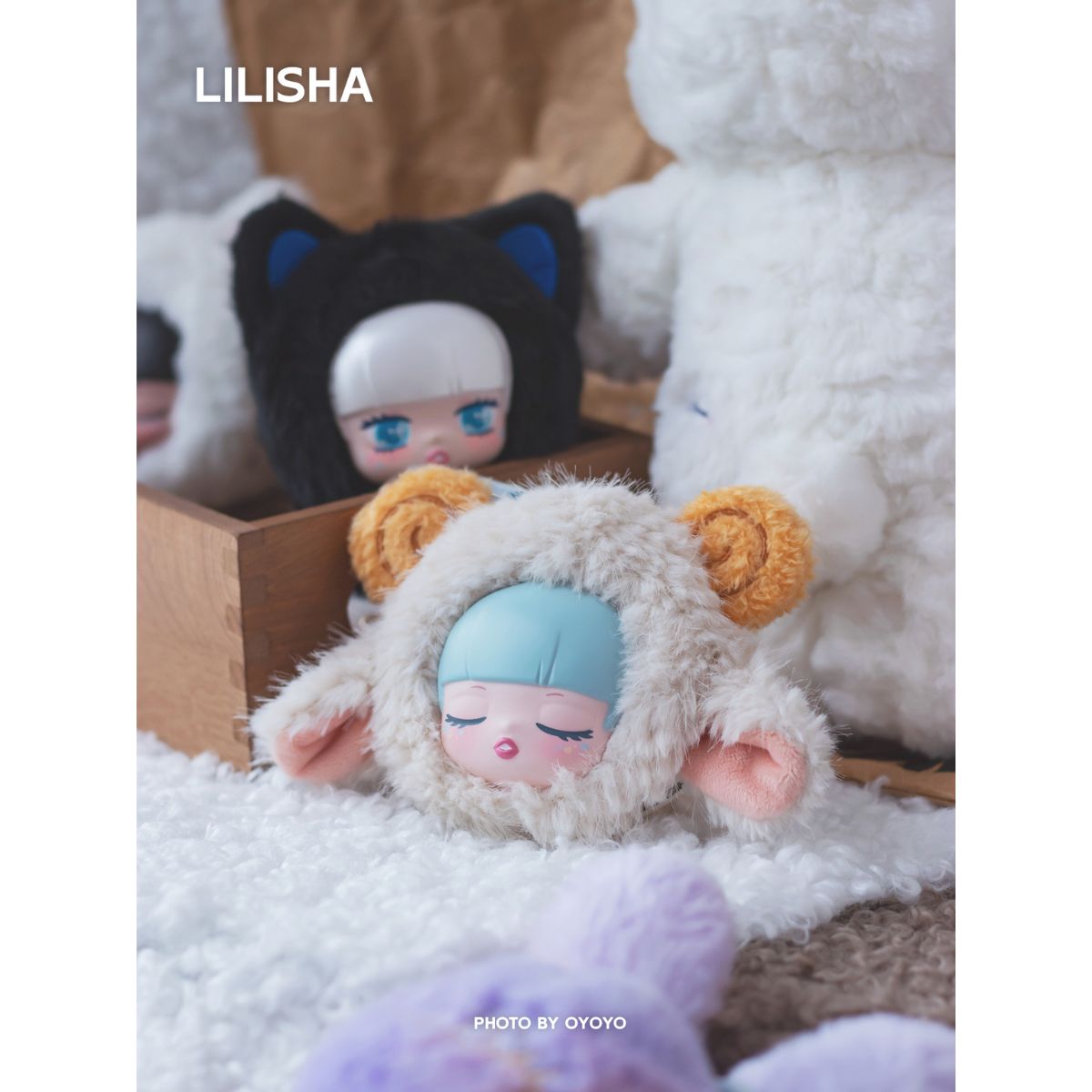 Plush Keychain Lilisha V1 - Móc khóa nhồi bông Blind Box - Plush Toy