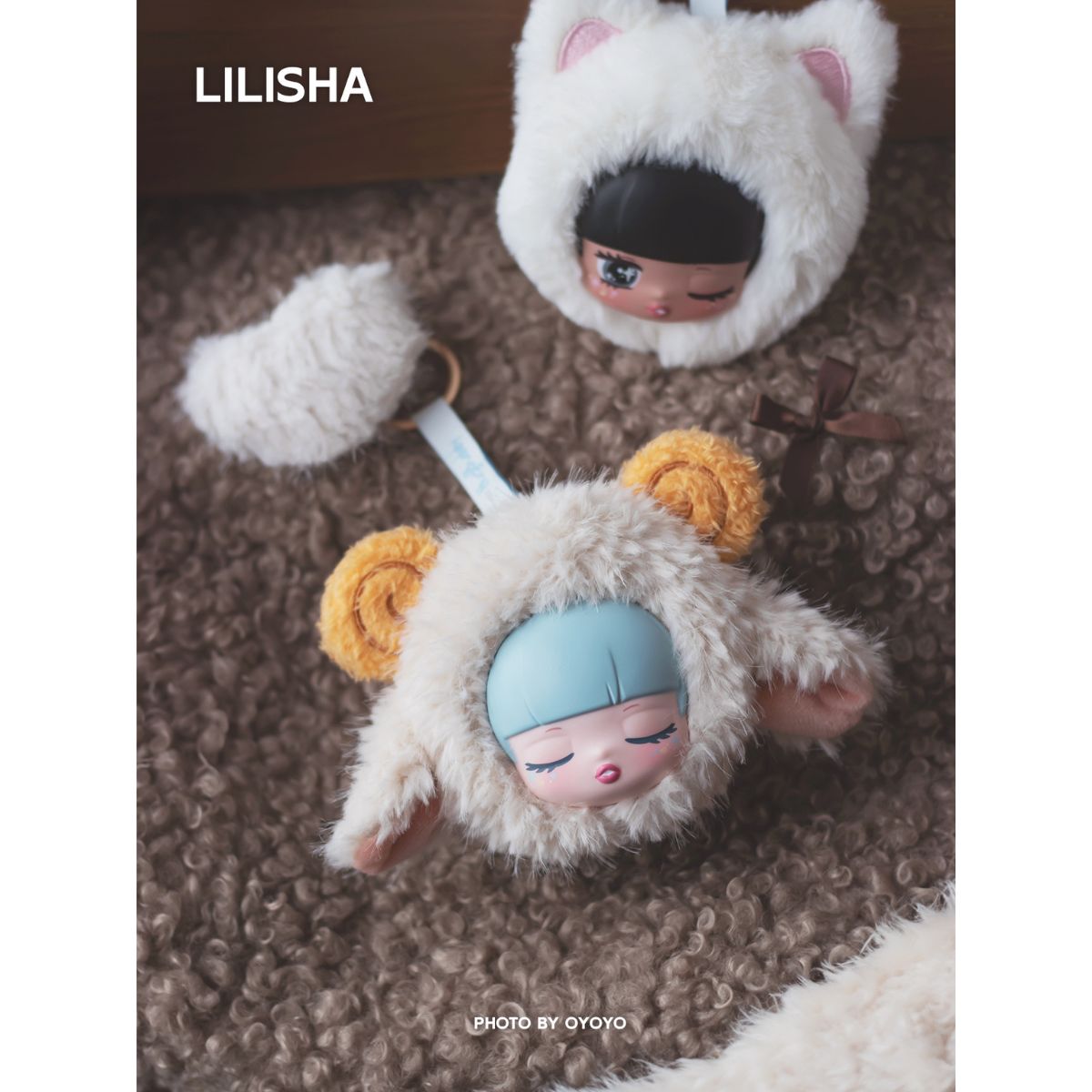 Plush Keychain Lilisha V1 - Móc khóa nhồi bông Blind Box - Plush Toy