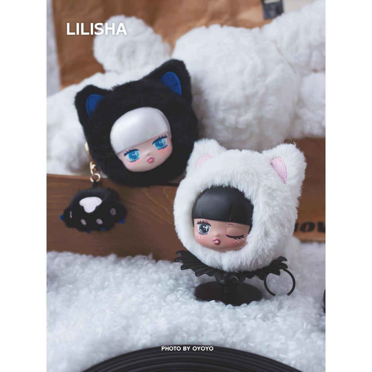 Plush Keychain Lilisha V1 - Móc khóa nhồi bông Blind Box - Plush Toy