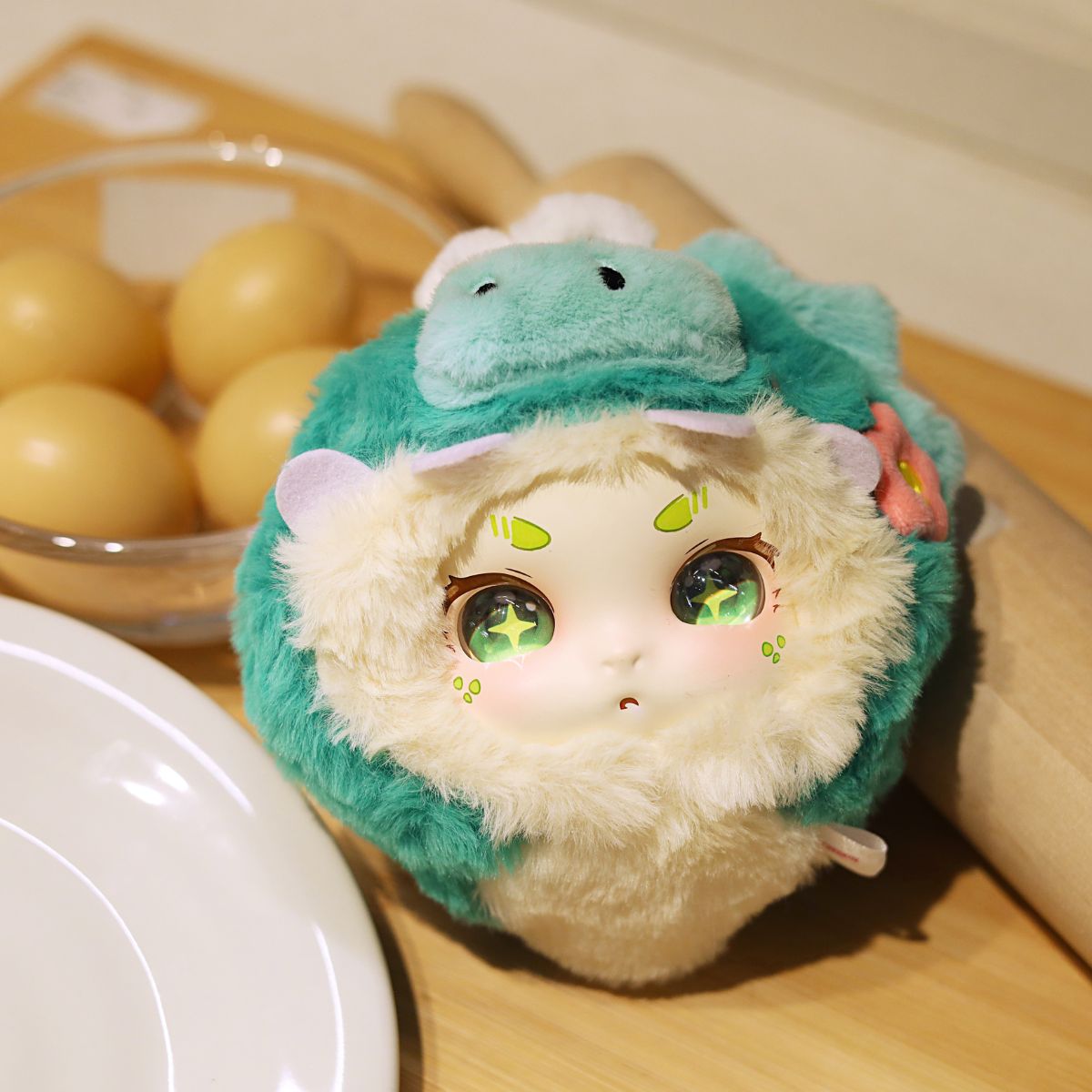 Lokki Workplace Animal Life Record Plush Toy LOKIKI112 - Móc khóa nhồi bông Blind Box - Lokki