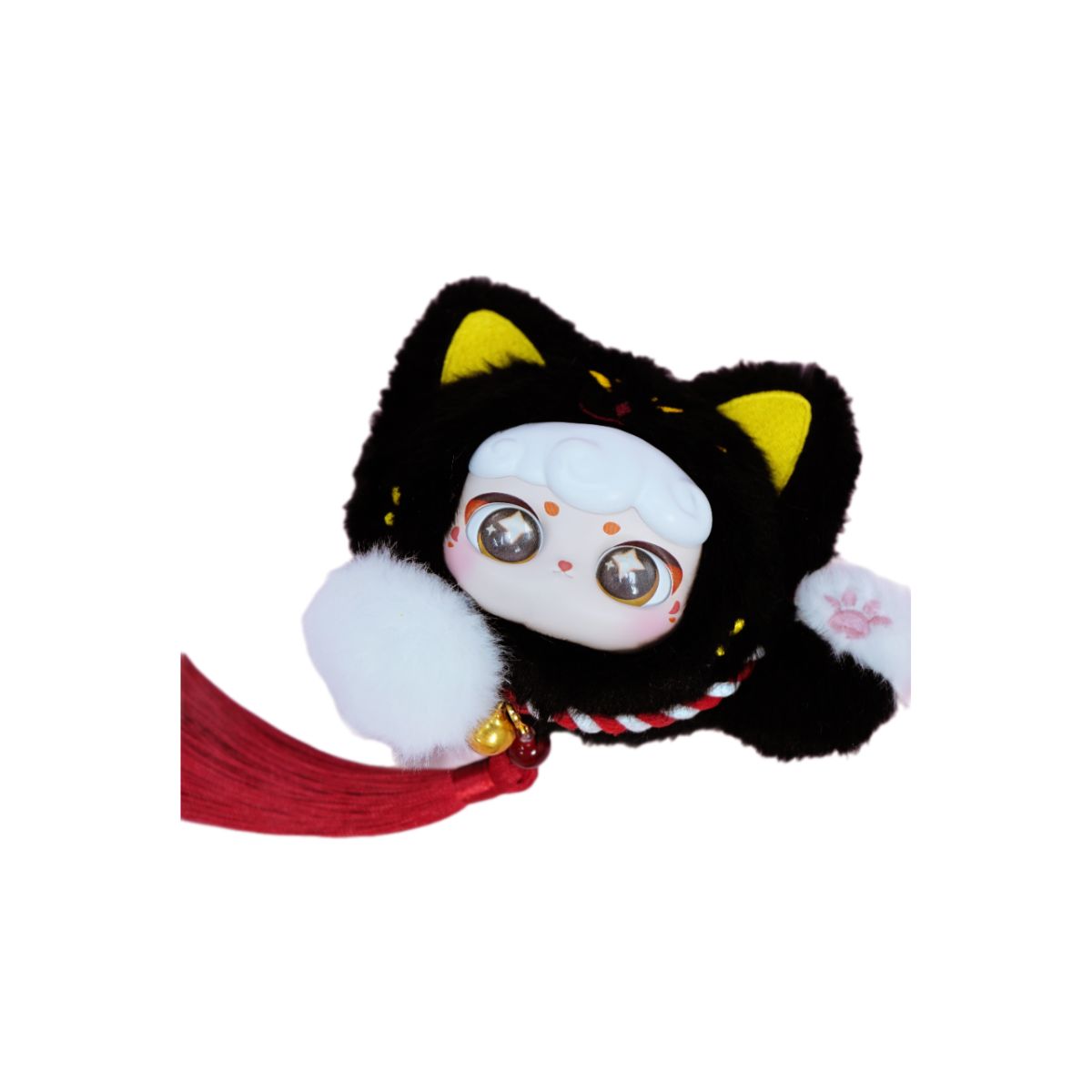 Lucky Meow Cute Face Plush Toy Keychain CX-2412 - Móc khóa nhồi bông Blind Box - Plush Toy