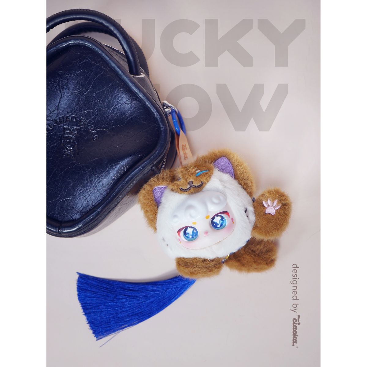 Lucky Meow Cute Face Plush Toy Keychain CX-2412 - Móc khóa nhồi bông Blind Box - Plush Toy