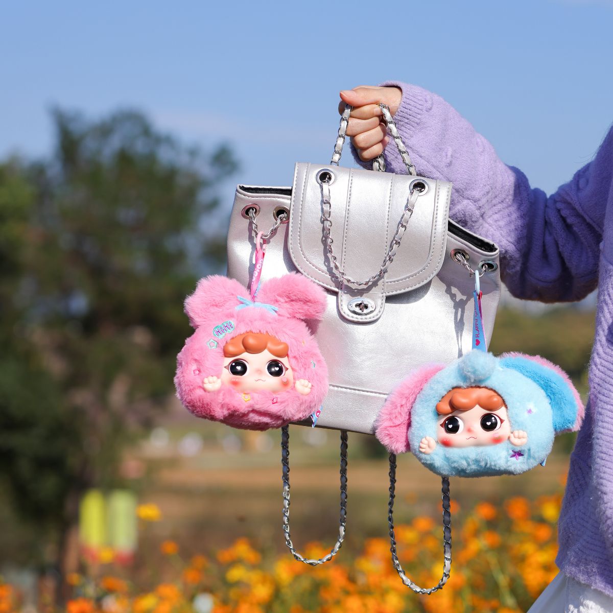 Migo Plush Keychain Let's Travel Together - Móc khóa nhồi bông Blind Box - QZ228-2